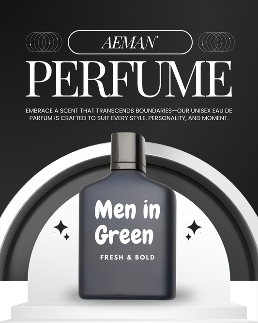 Aeman Perfume – Men in Green (Fresh & Bold)